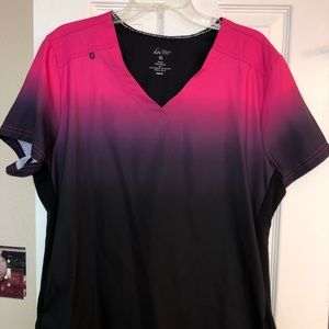 KOI Lite Ombré XL Scrub Top. Brand New w/o Tags! True to size!  Smoke Free Home!